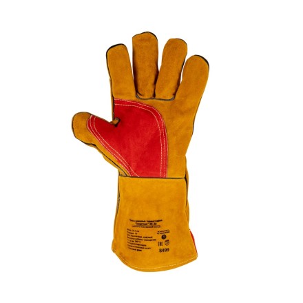 Краги кожаные термостойкие &quot;Защитник&quot; Foxweld 1