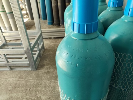 Баллон для кислорода 40л, новый Китай
