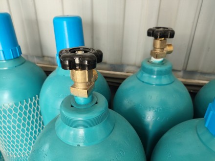 Баллон для кислорода 40л, новый Китай