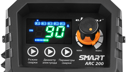 Сварочный инвертор REAL SMART ARC 200 BLACK (Z28303) Сварог
